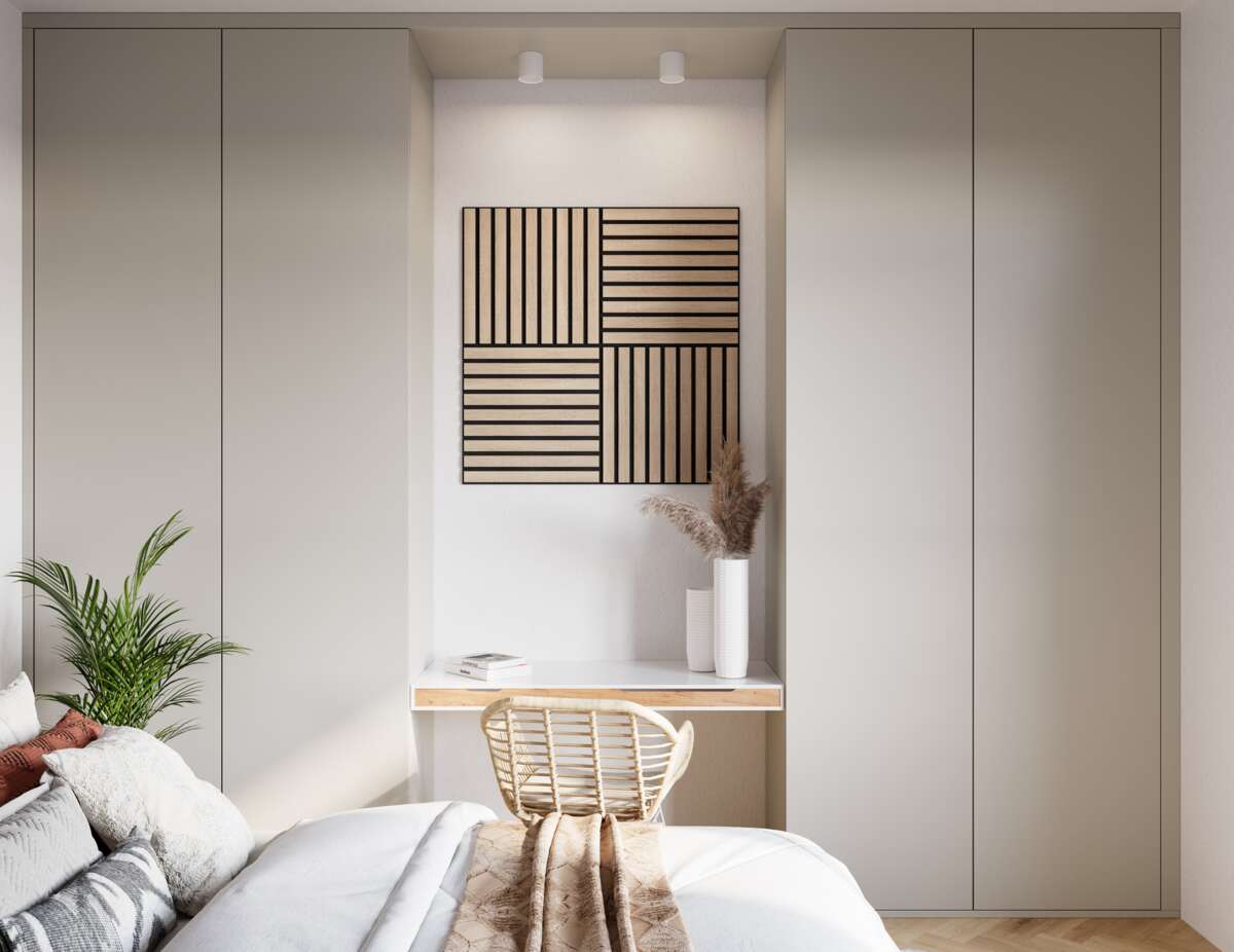 Rindalslist Whisper Mosaic Lasert Eik spileplate 500x500