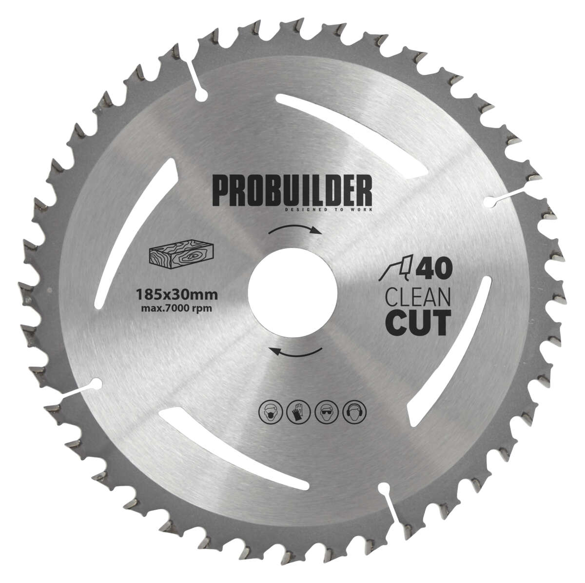 Probuilder Fine Cut 185X30X1,6 T40 sagblad