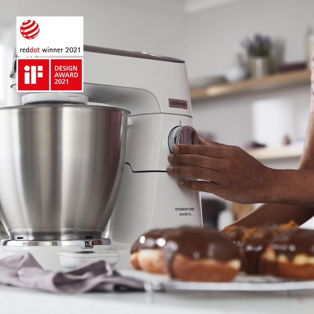 Kenwood KVL65.001WH Titanium Chef Baker kjøkkenmaskin