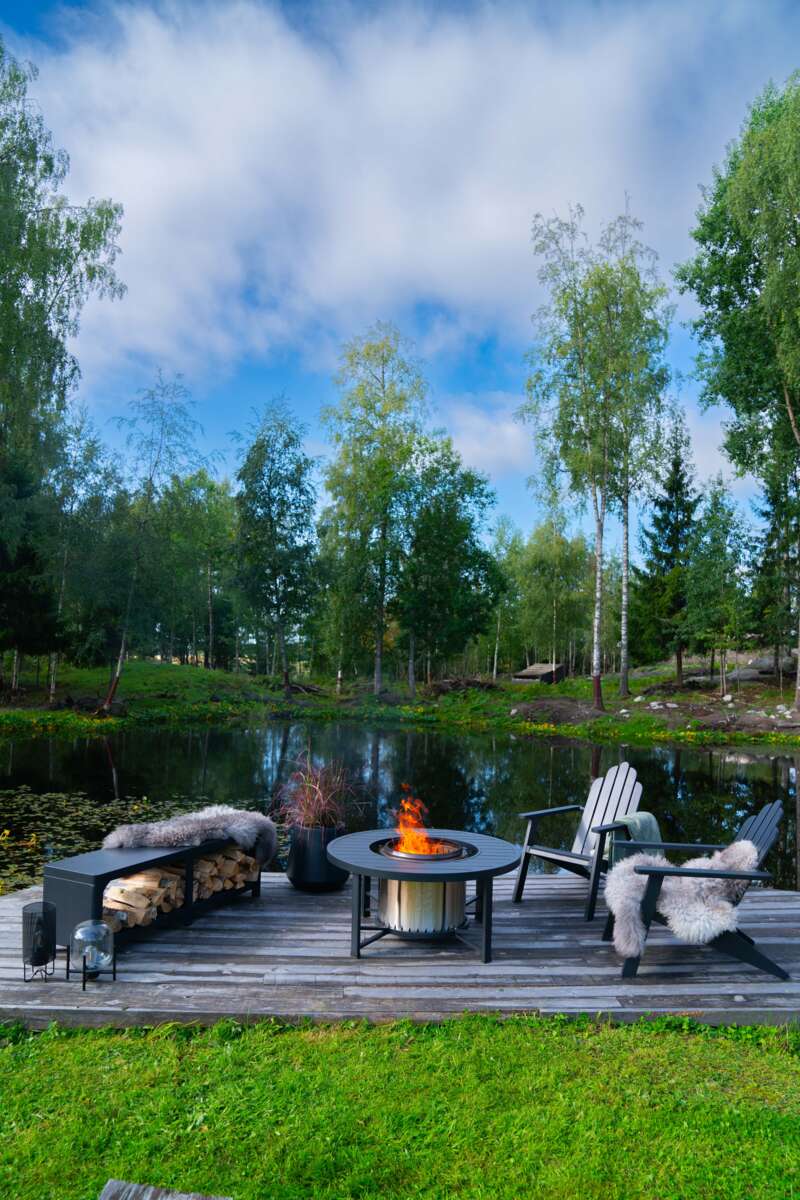 FCC Volcano bord til båltønne