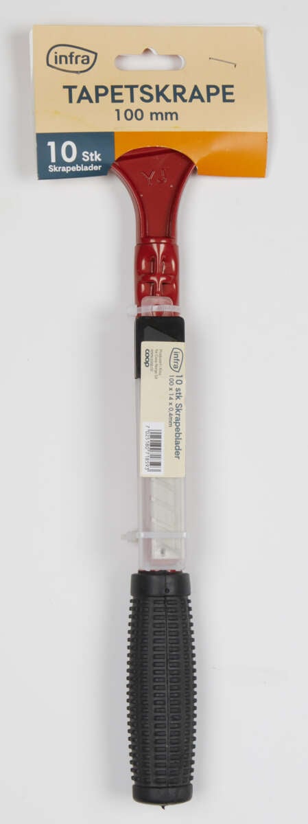 Infra Tapetskrape inkl. 10 stk reserveblader
