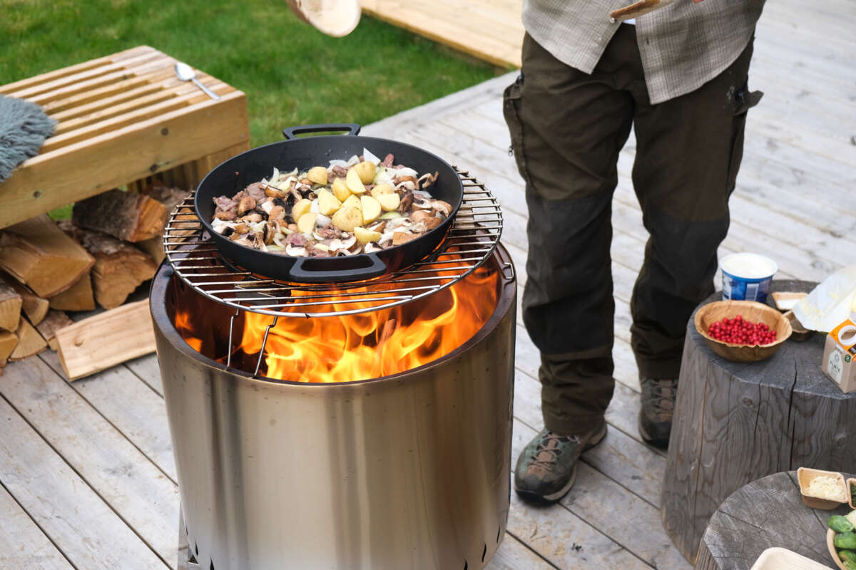 FCC Volcano MGS grillrist til medium bålpanne