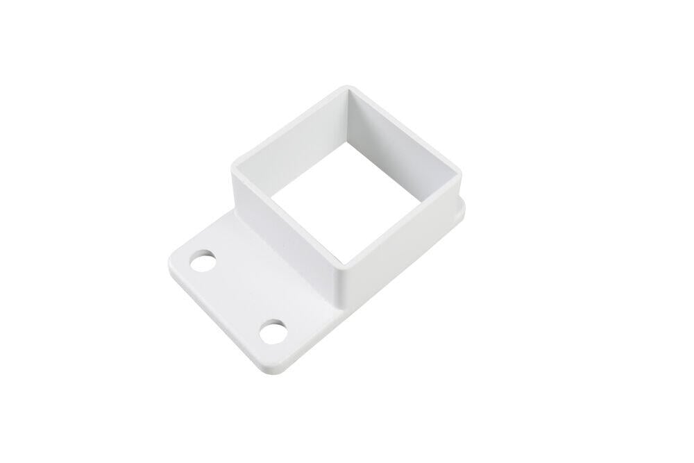 Krifon alu hvit brakett rekkverk 4-pk