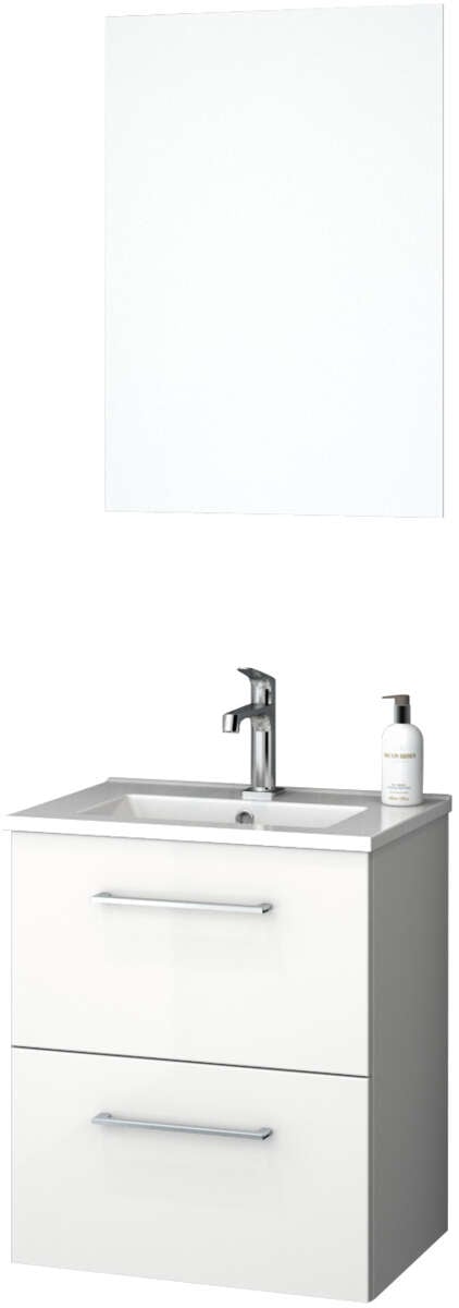 Bianca 50 cm baderomsinnredning med speil
