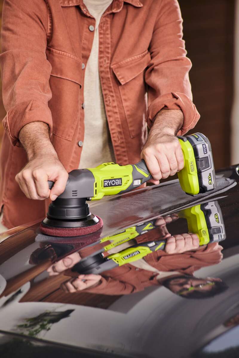 Ryobi ONE+ R18P-0 poleringsmaskin u/batteri