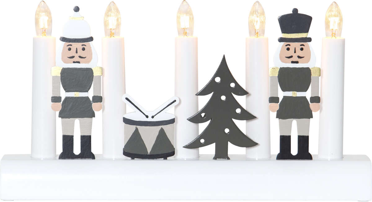 Julia 5-armet adventsstake