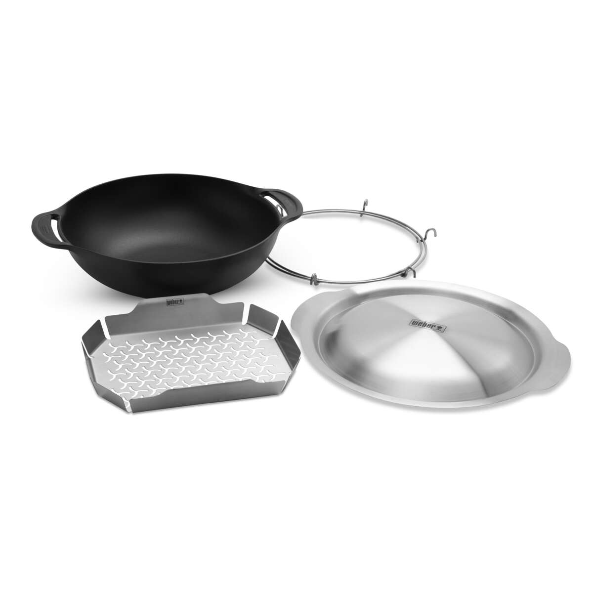 Weber Crafted GBS Woksett med damprist