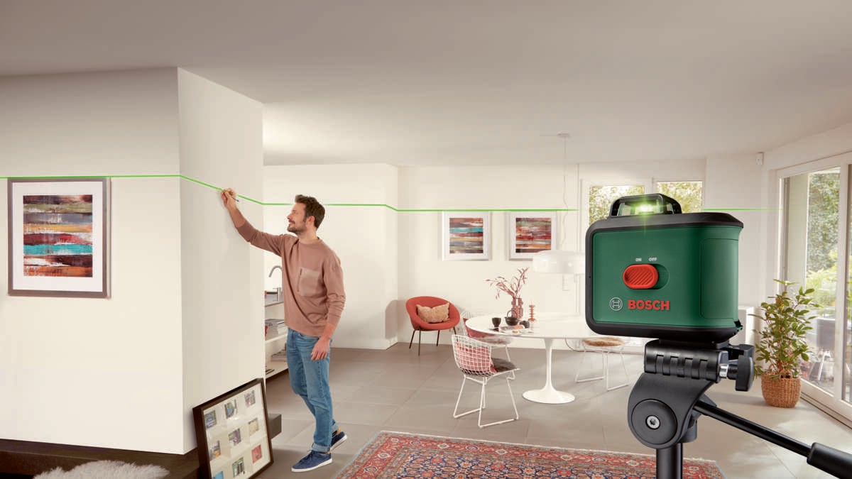 Universal Level 360 Krysslinjelaser Premium Set