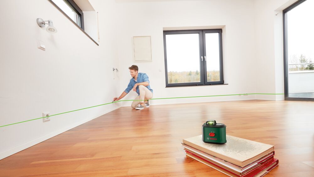 Universal Level 360 Krysslinjelaser Premium Set