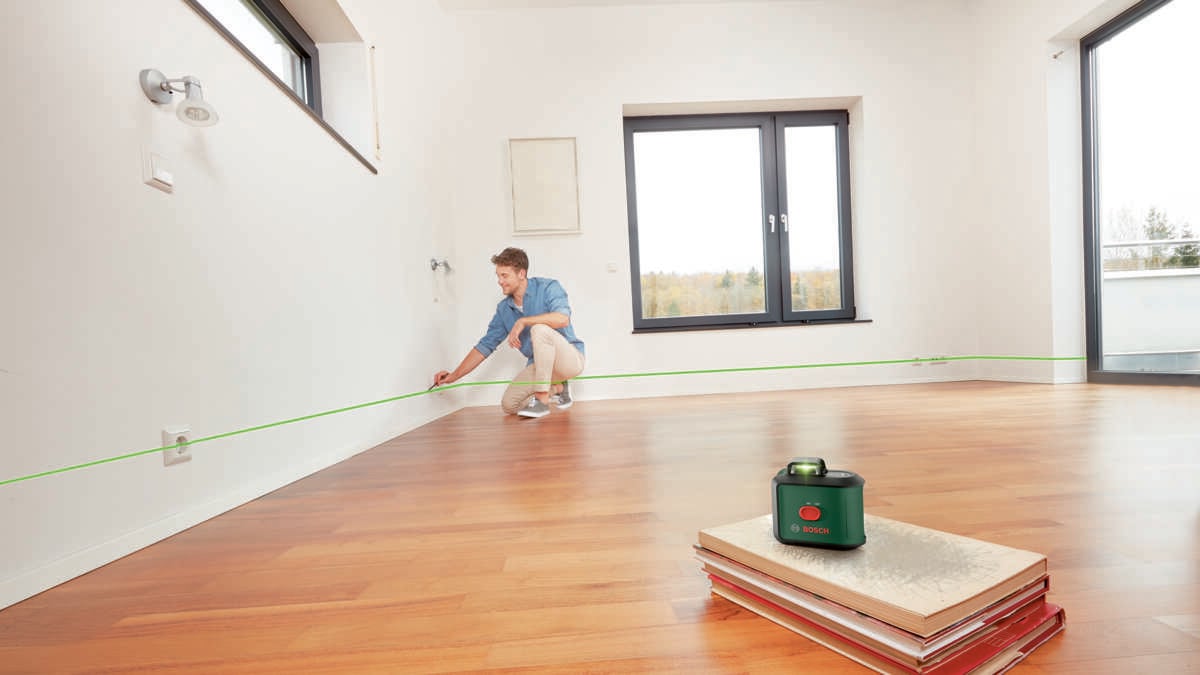 Universal Level 360 Krysslinjelaser Premium Set