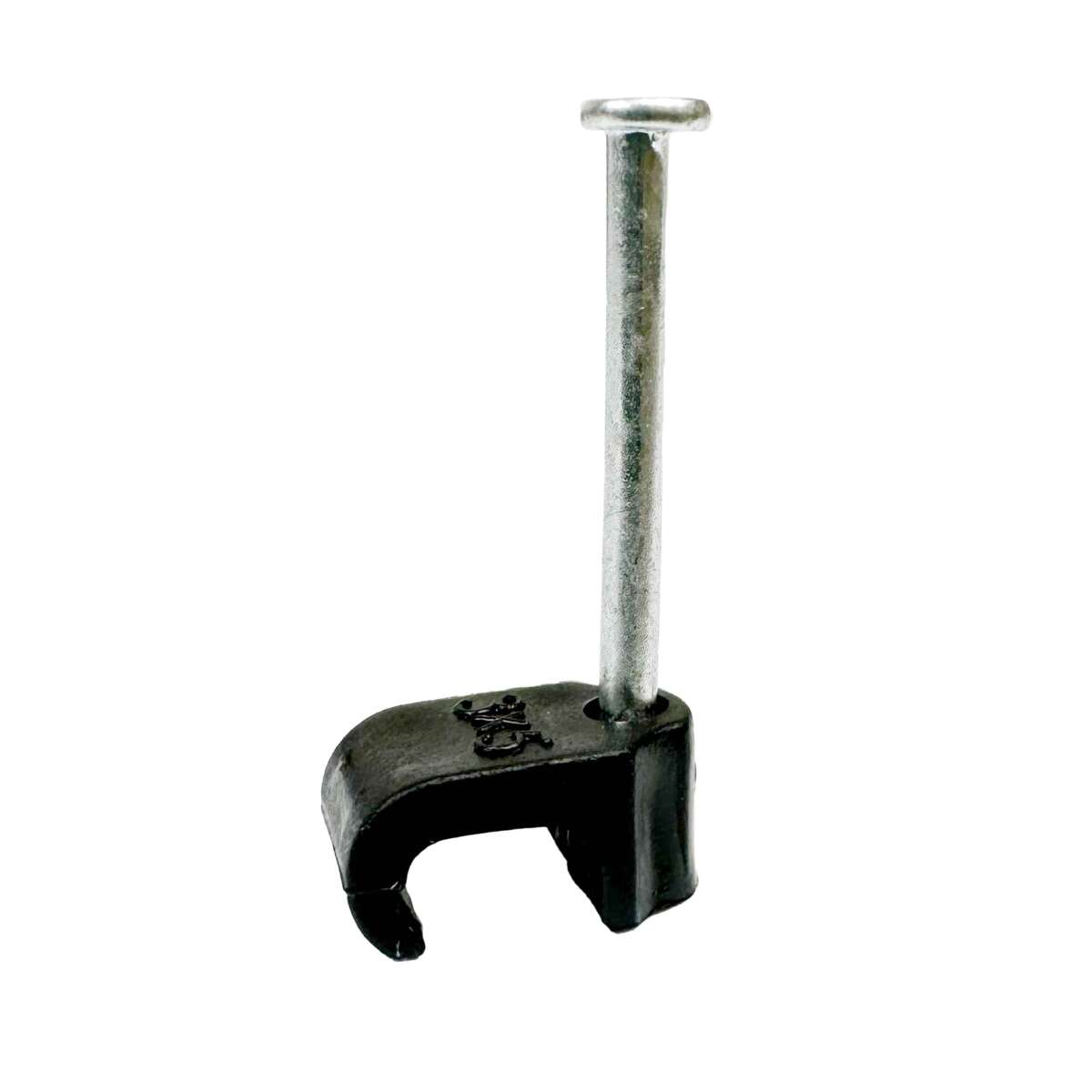 Egant 3x5 mm sort kabelklips 25-pk