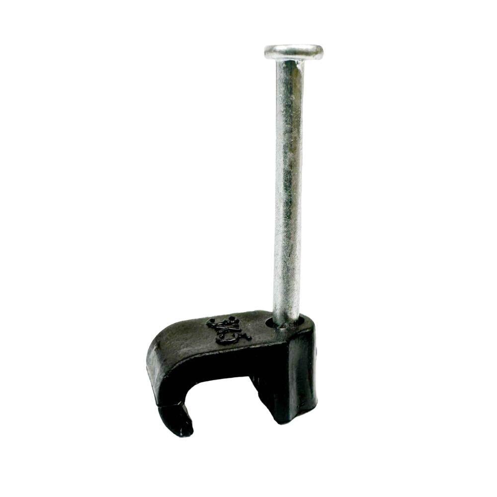 Egant 3x5 mm sort kabelklips 25-pk