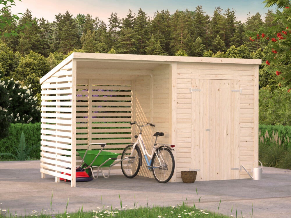 Palmako Leif redskapsbod 3,0+2,9 m²