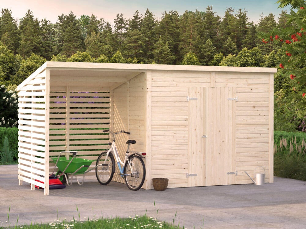 Palmako Leif redskapsbod 4,5+2,9 m²