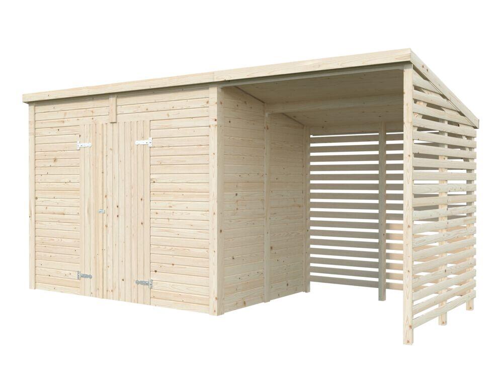 Palmako Leif redskapsbod 4,5+2,9 m²