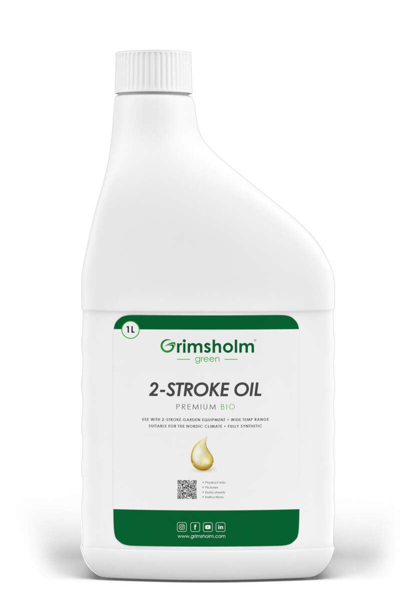 Grimsholm 2-taktsolje Premium Bio, 1L