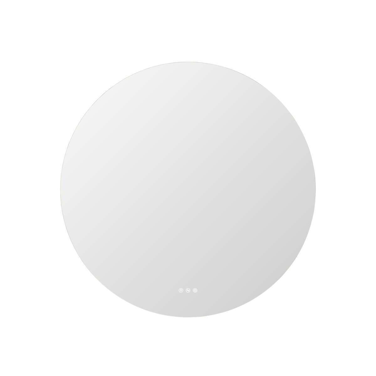 Scanbad Corona rund speil m/lys