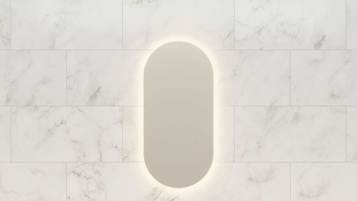 Scanbad Corona speil med LED-lys