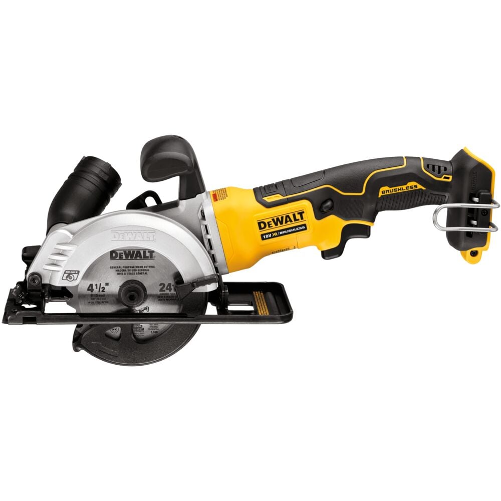 DeWalt 18V XR 115mm sirkelsag u/batteri