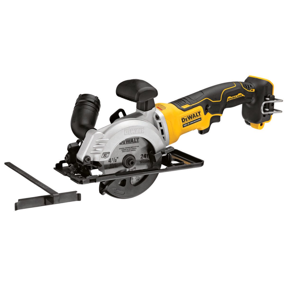 DeWalt 18V XR 115mm sirkelsag u/batteri