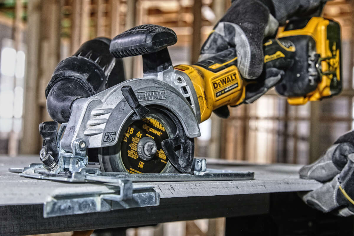 DeWalt 18V XR 115mm sirkelsag u/batteri