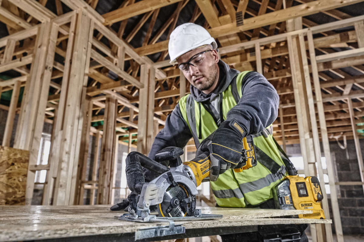 DeWalt 18V XR 115mm sirkelsag u/batteri