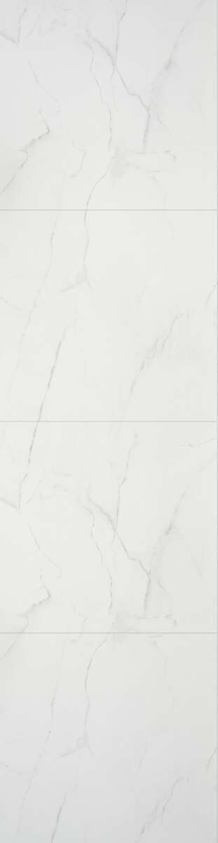 Fibo 2487 M6060 Bianco Marble Baderomspanel 2-pk
