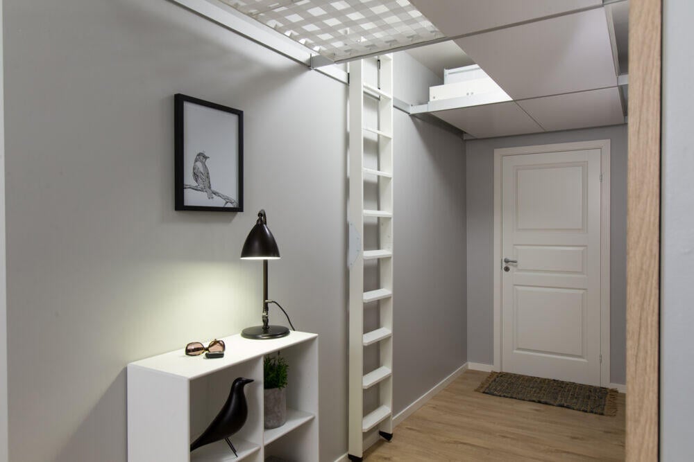 Dolle hemsstige 2-delt hvit