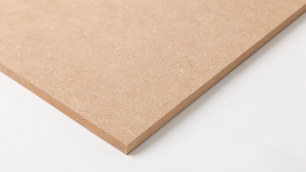 WoodWorld MDF plate hvit 3x1200X600 mm