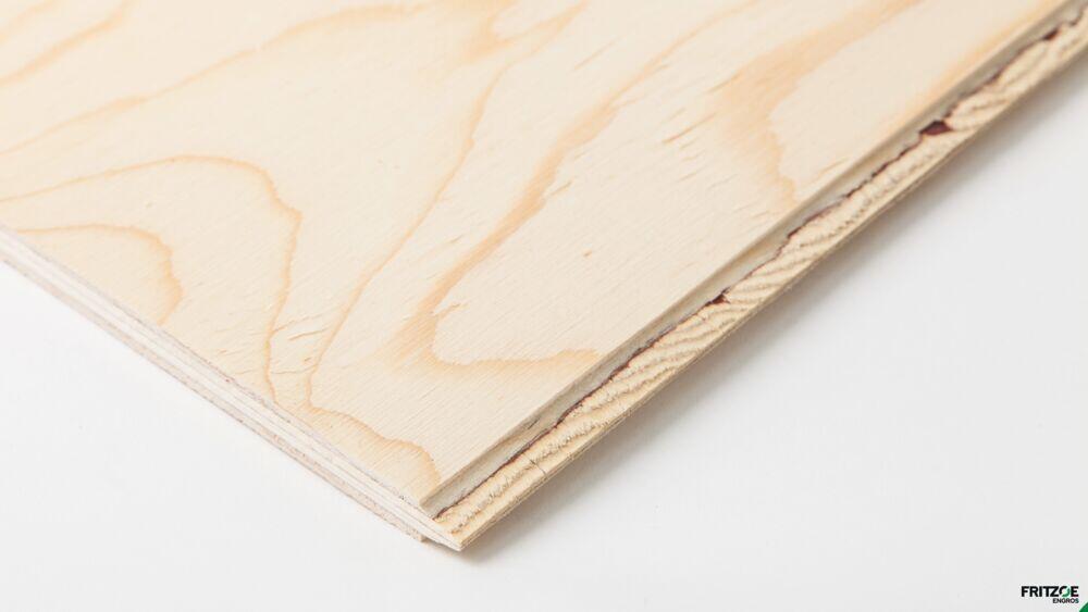WoodWorld kryssfiner gran III/III 12x1200x600 mm