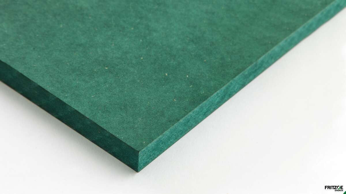 WoodWorld MDF plate grønn 8x1200x600 mm