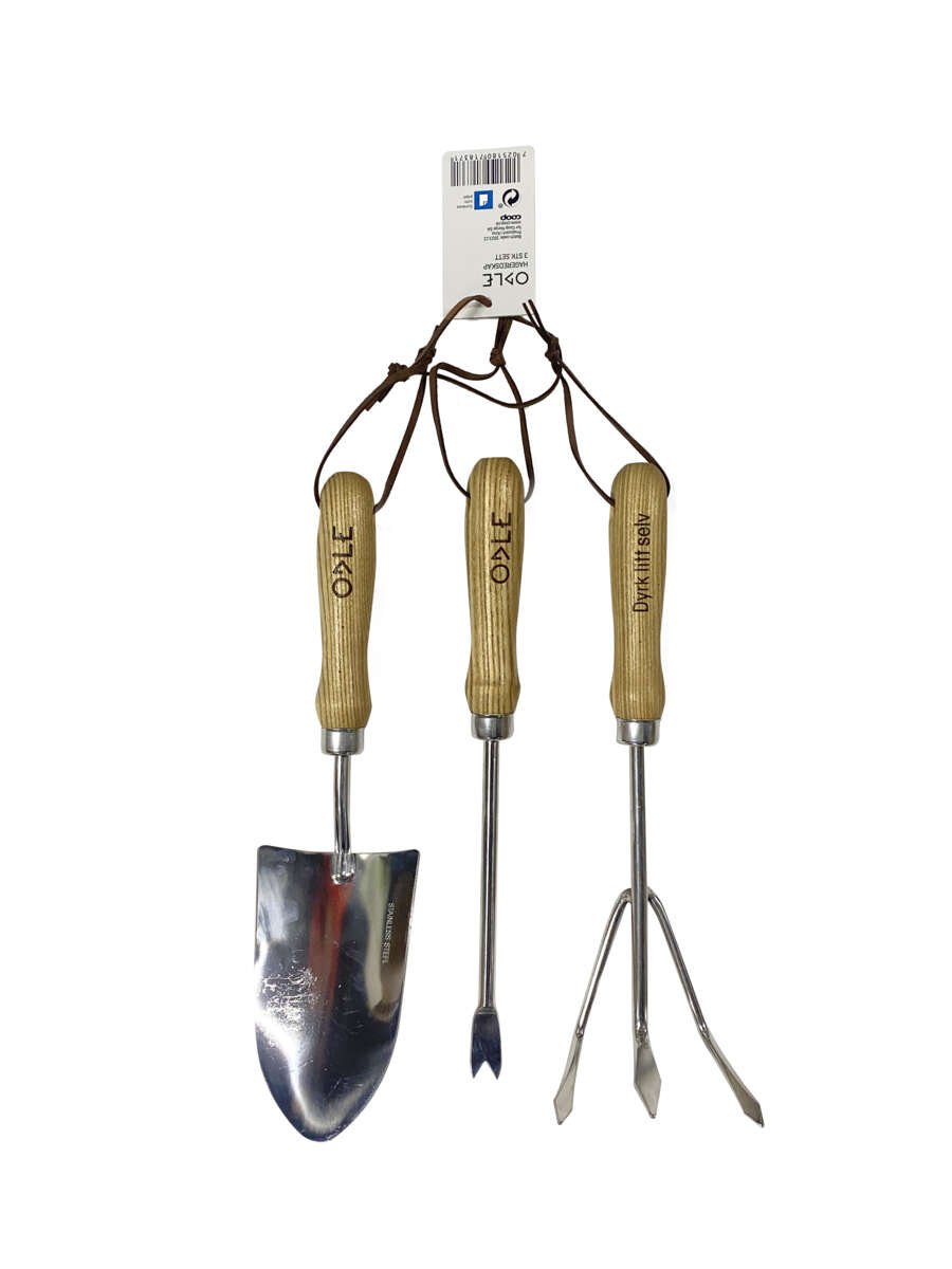 Odle hage redskap sett