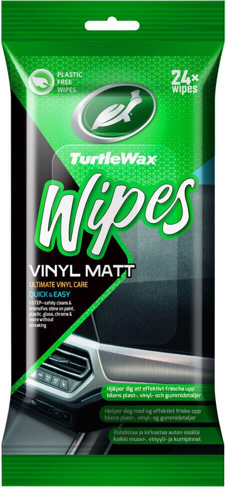 Turtle Wax Wipes Vinyl Matt 24 stk