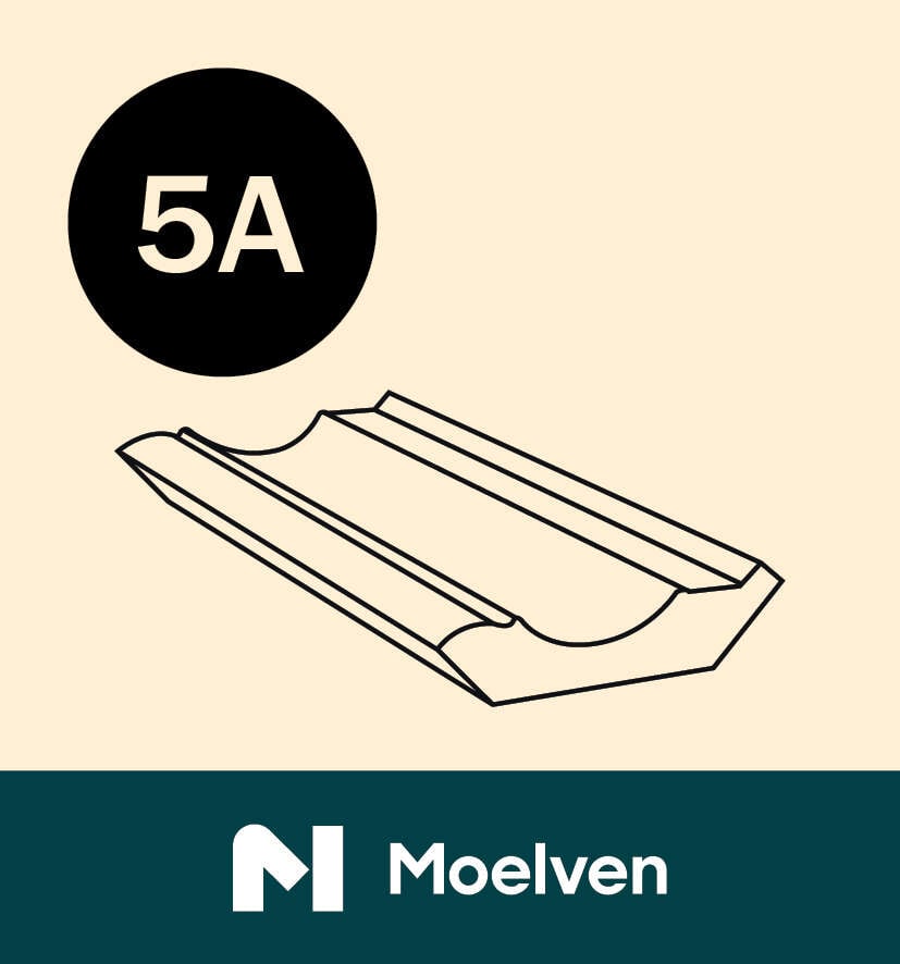 21x95x4400 Tak Klassisk Bomull