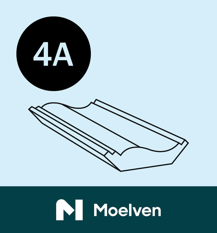 15X70X4400 Tak Tradisjon Bomull