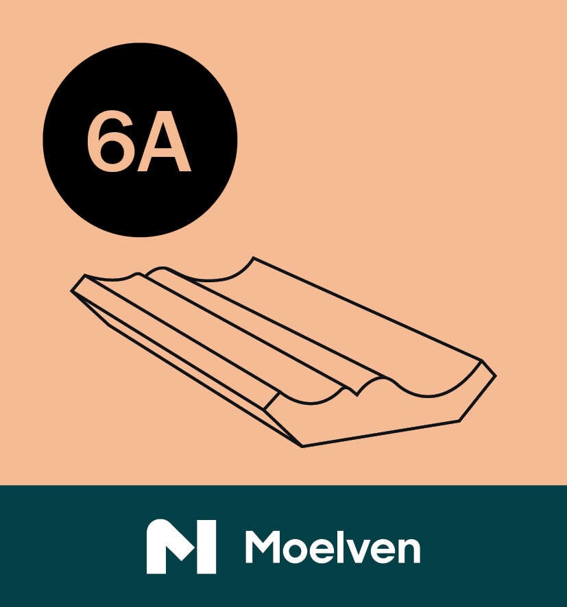 21x95x4400 Tak Herskapelig Bomull