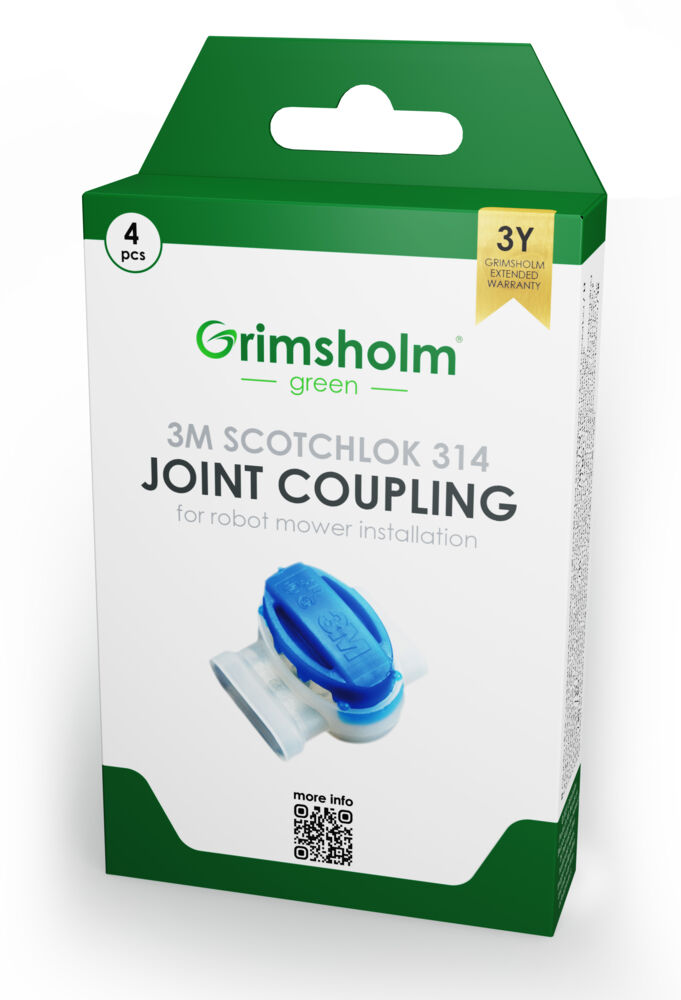 Grimsholm skjøtekobling 4 pk. f/grenseledning