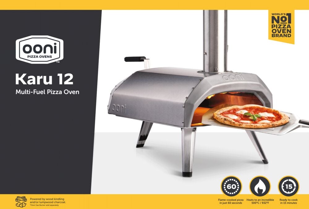 Ooni Karu 12 Multi-Fuel pizzaovn