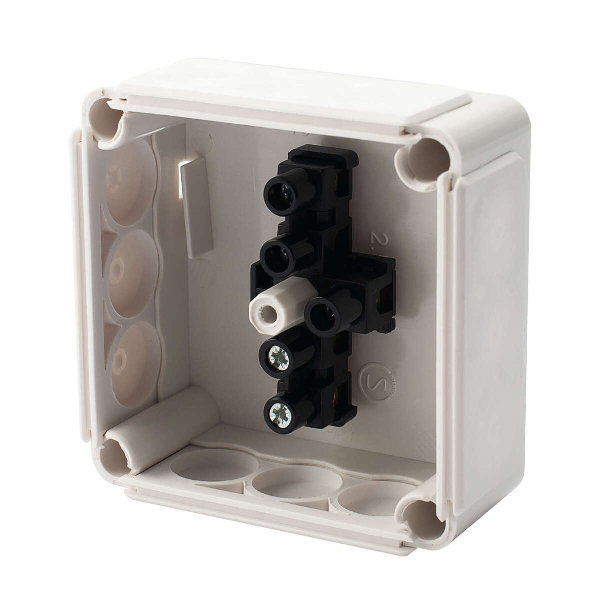 Egant IP54 5-klemmer hvit koblingsboks