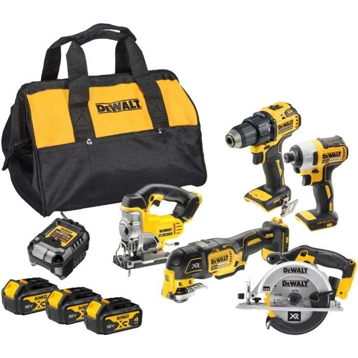 DeWalt DCK503M3 verktøysett m/3 batterier