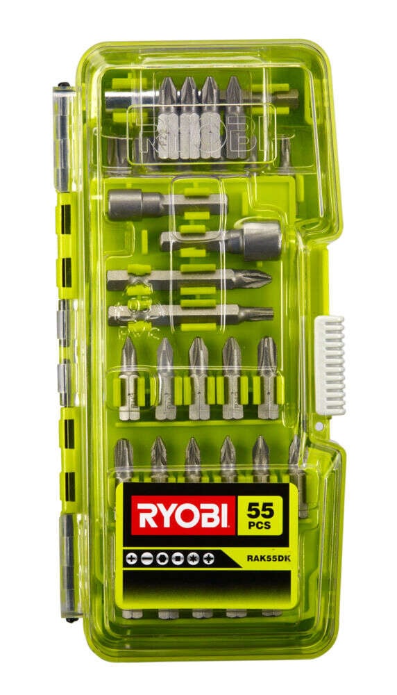 Ryobi RAK55DK bitsett 55 deler