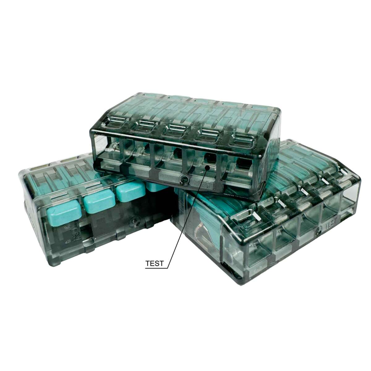 Egant 5-leder koblingsklemmer 3-pk