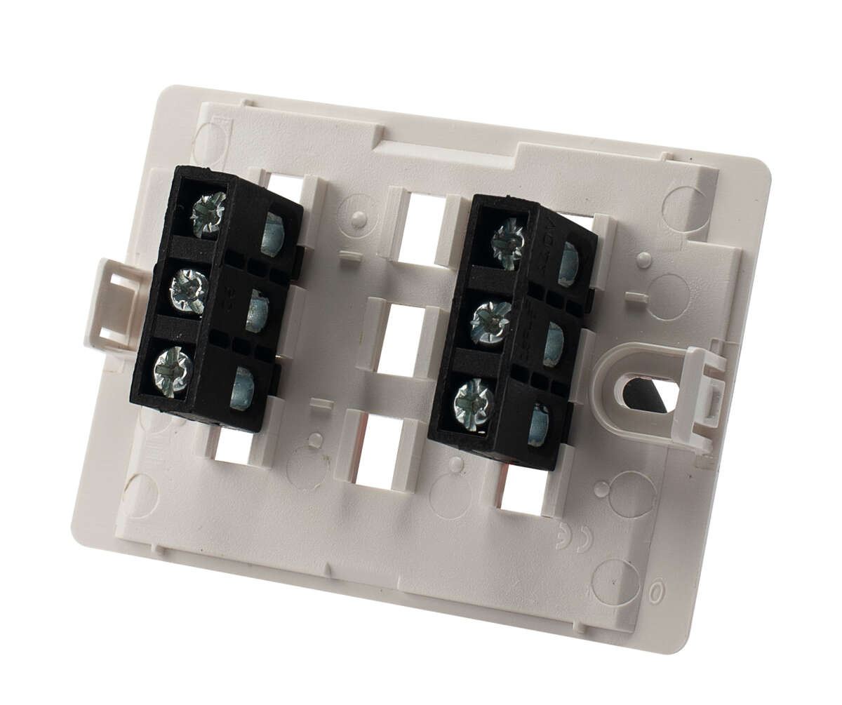 Egant IP20 6-klemmer hvit koblingsboks