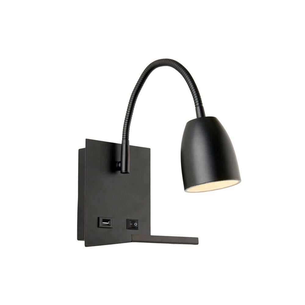 Eglo Ajax vegglampe med USB-A og -C