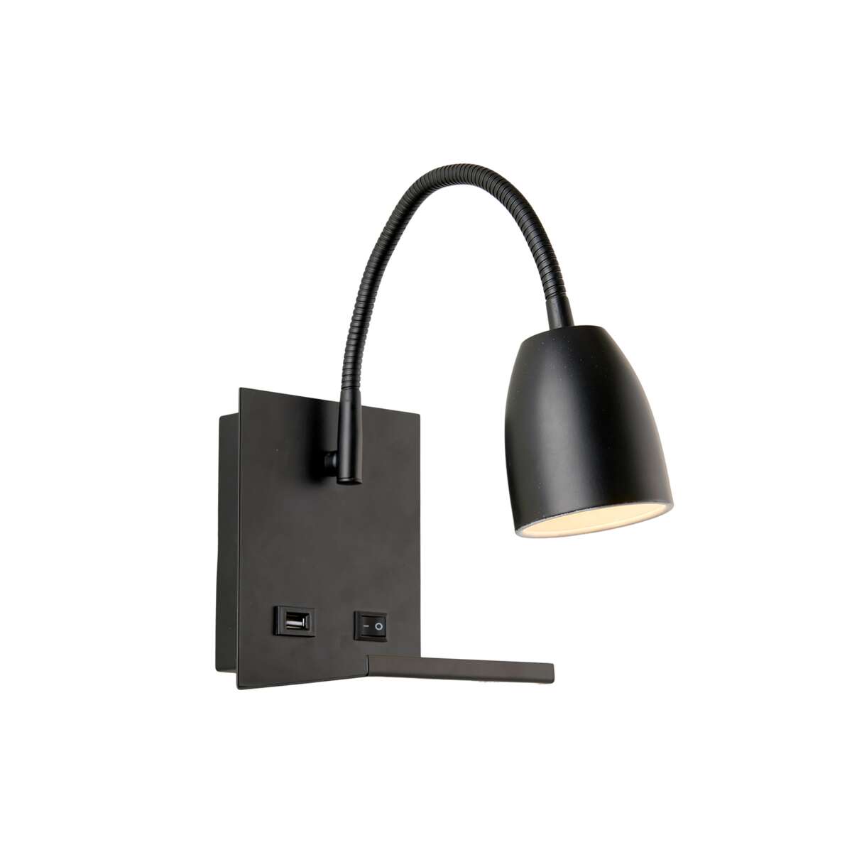 Eglo Ajax vegglampe med USB-A og -C