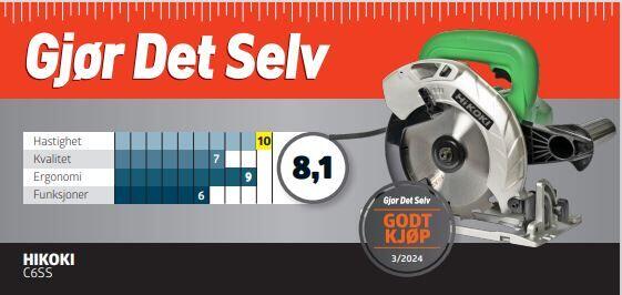 HiKOKI C6SS 1050W sirkelsag
