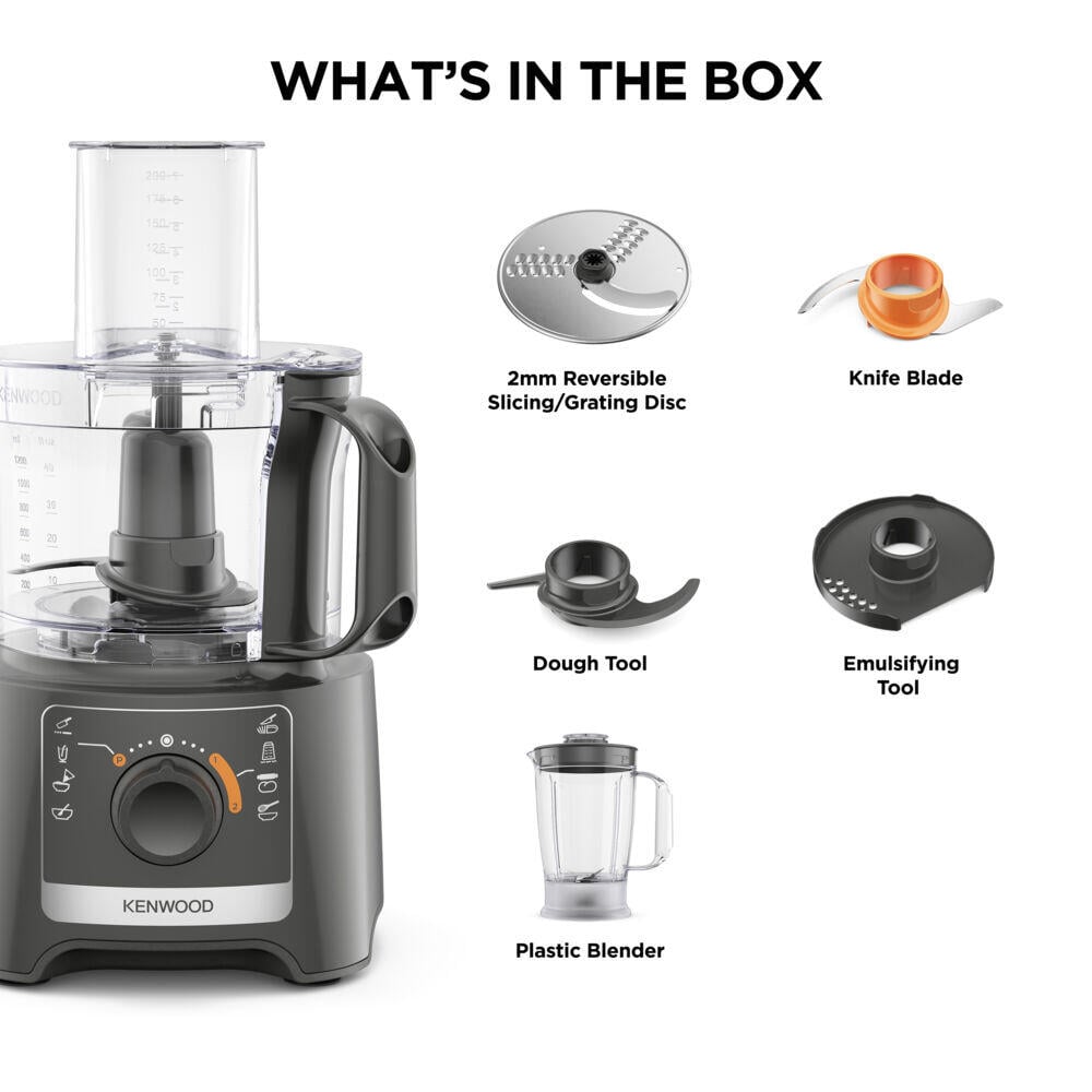 Kenwood MultiPro Compact foodprosessor og blender