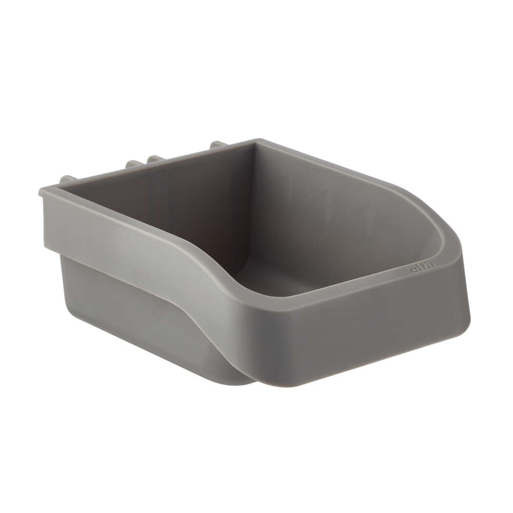 Elfa Garage+ graphite oppbevaringsboks