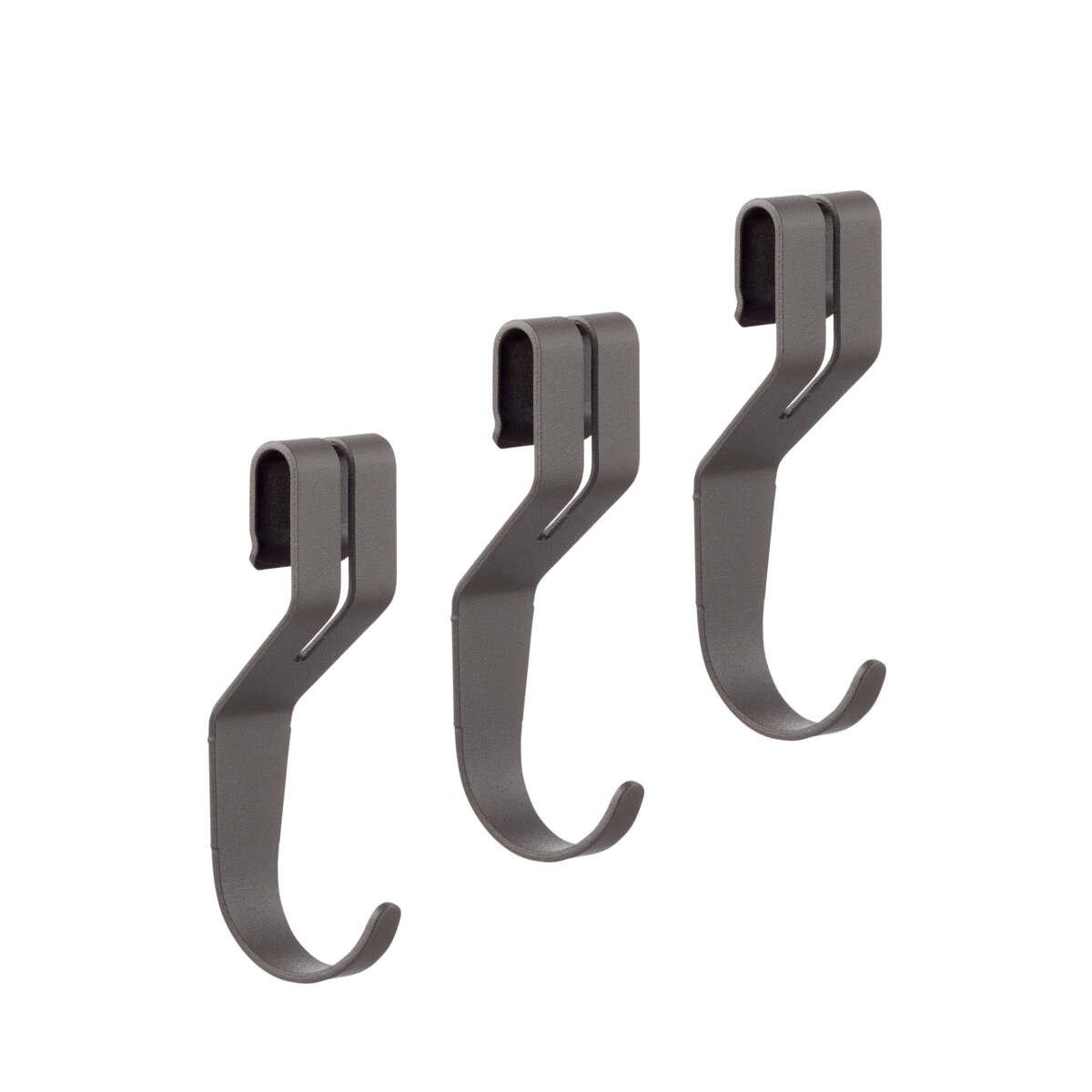 Elfa Garage+ graphite universal krok 3-pk