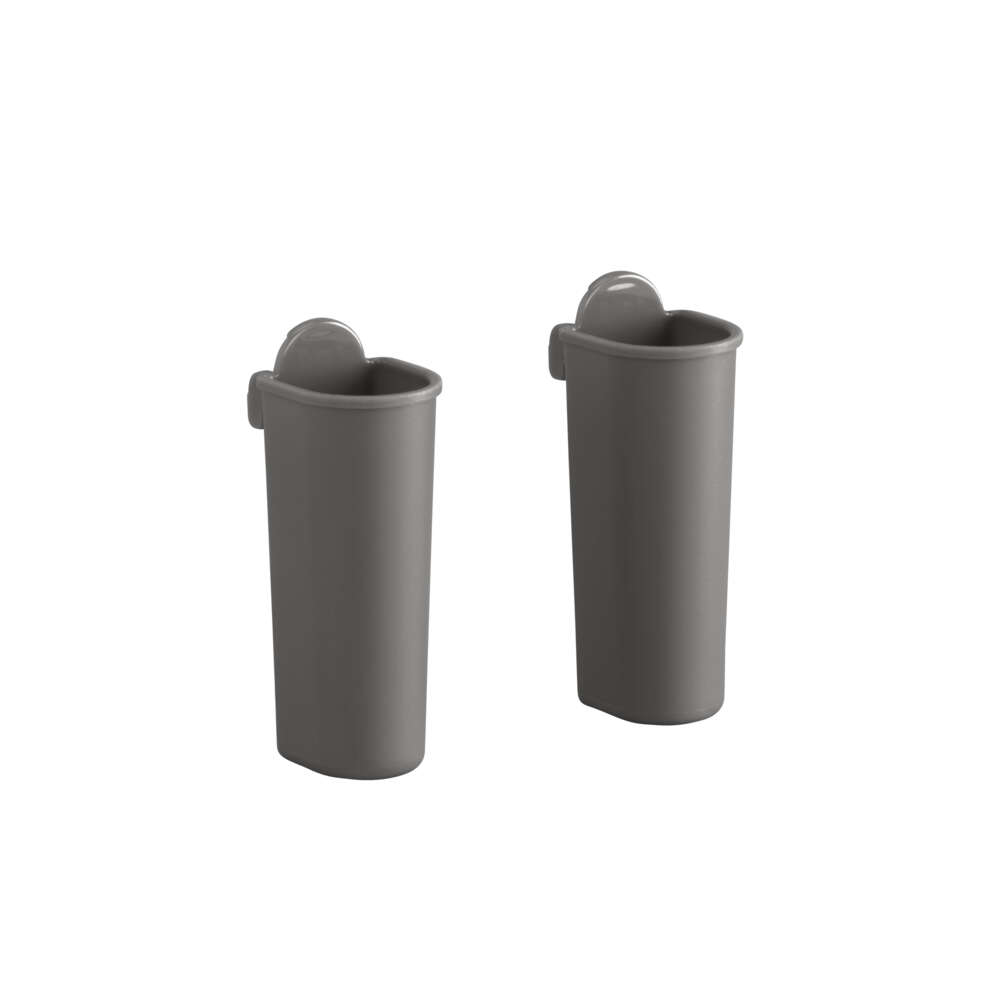 Elfa Garage+ graphite sylinder beholder 2-pk